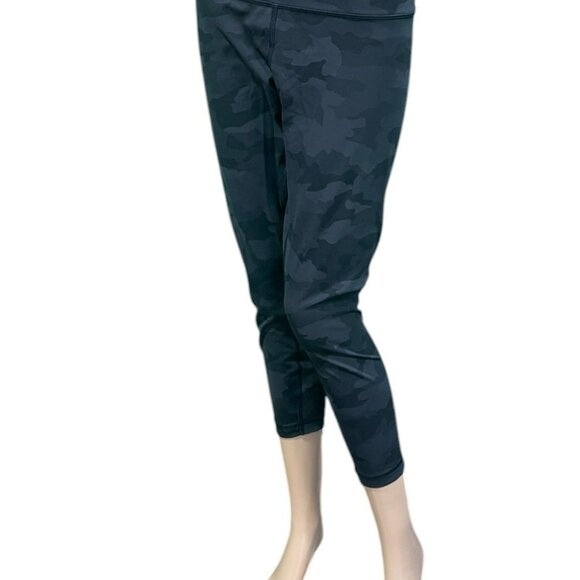 Lululemon Wunder Under High-Rise Tight 25 - Size 10 Deep Coal Camo - Picture 4 of 8
